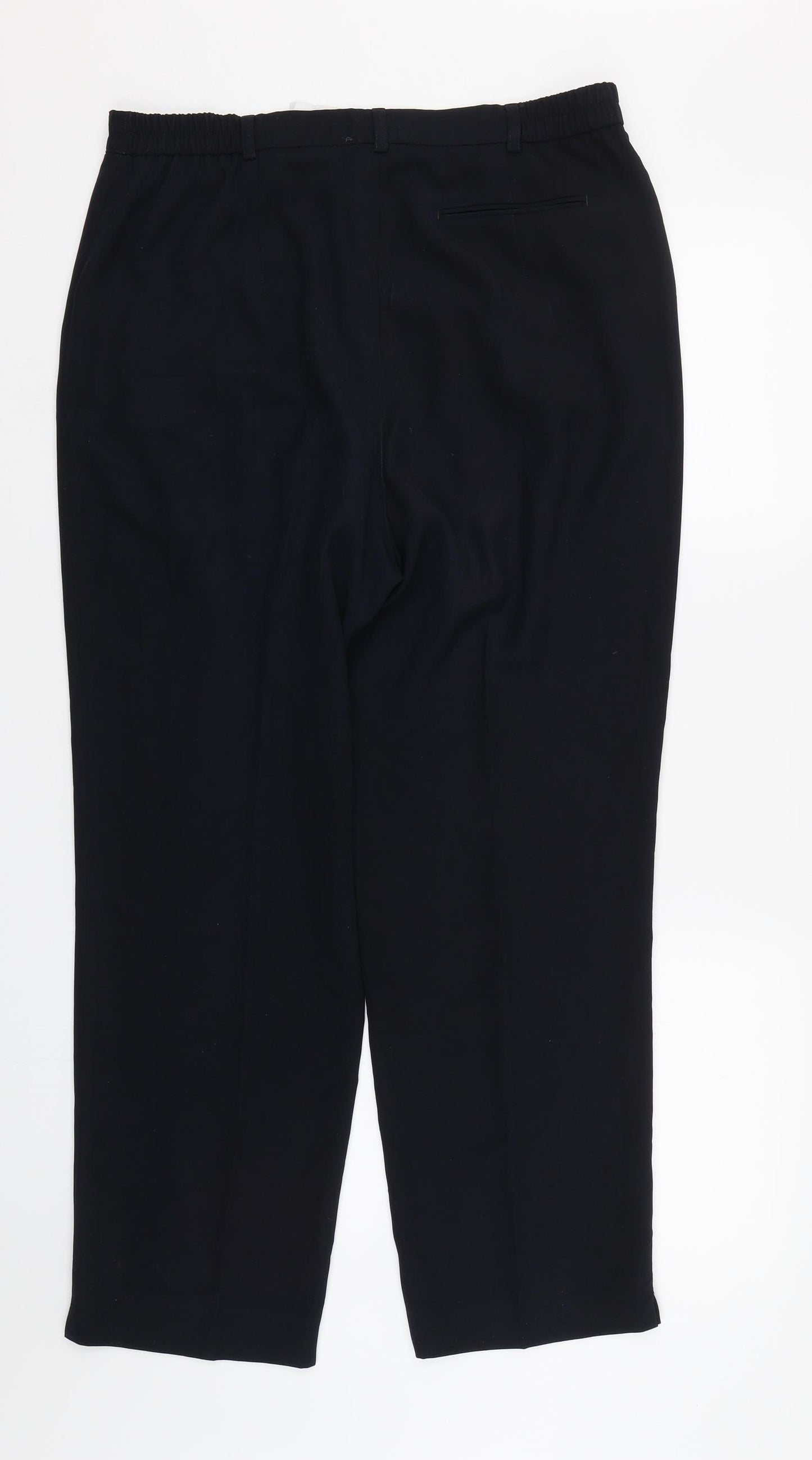 GARDEUR Womens Black   Trousers  Size 16 L25 in