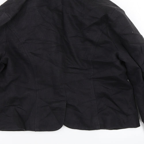 Ruby Patootie Womens Black   Overcoat Coat Size M