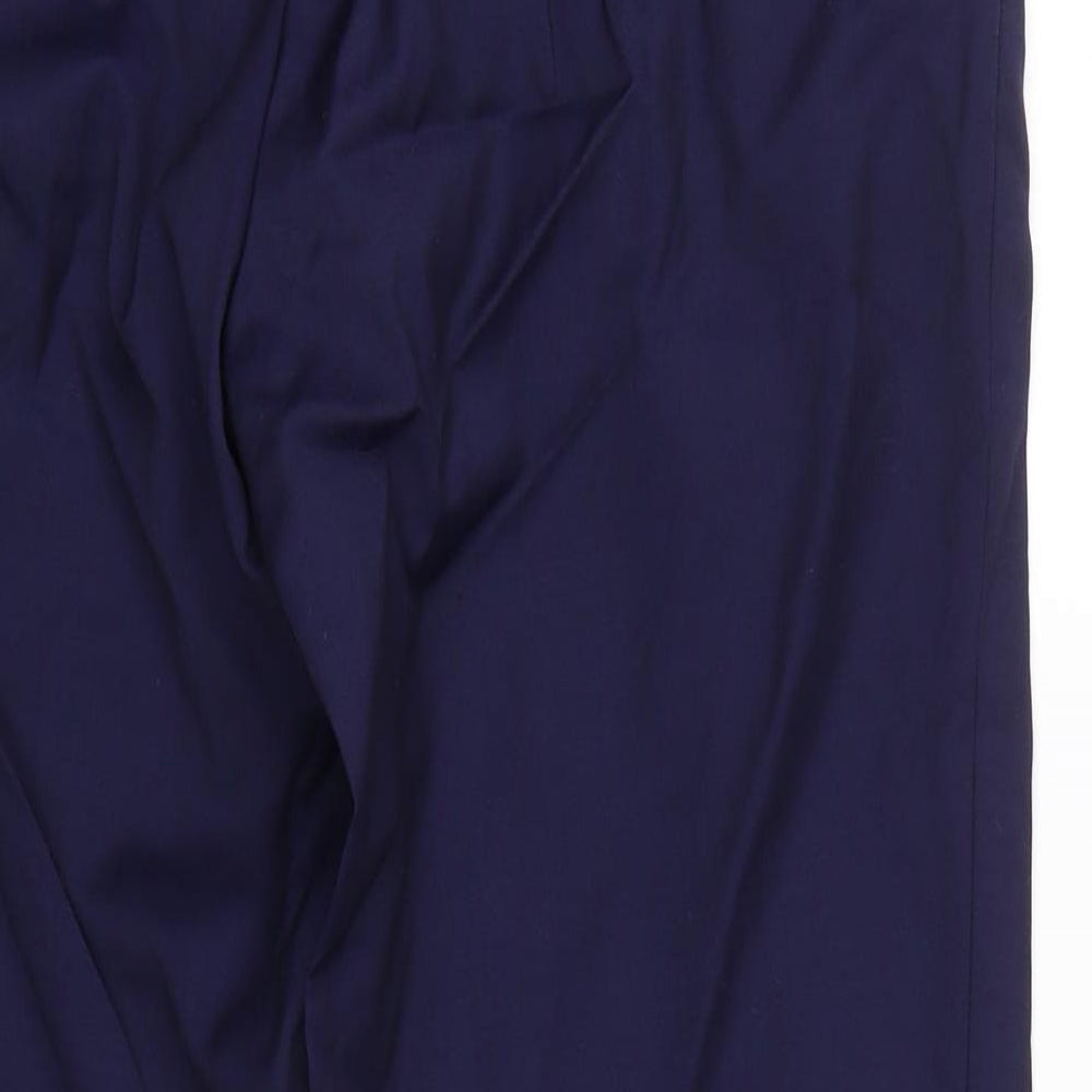 Paul Costelloe Mens Blue   Dress Pants Trousers Size 32 L25 in