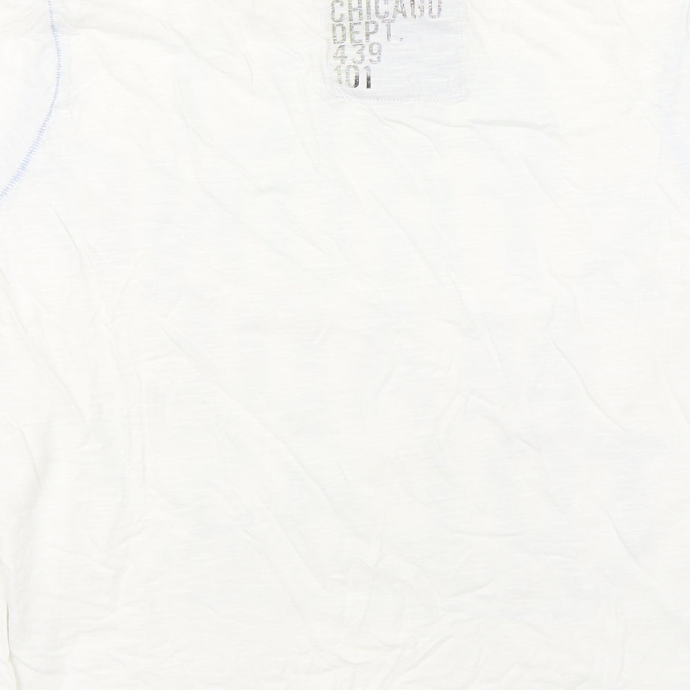 Angelo Litrico Mens White    T-Shirt Size S