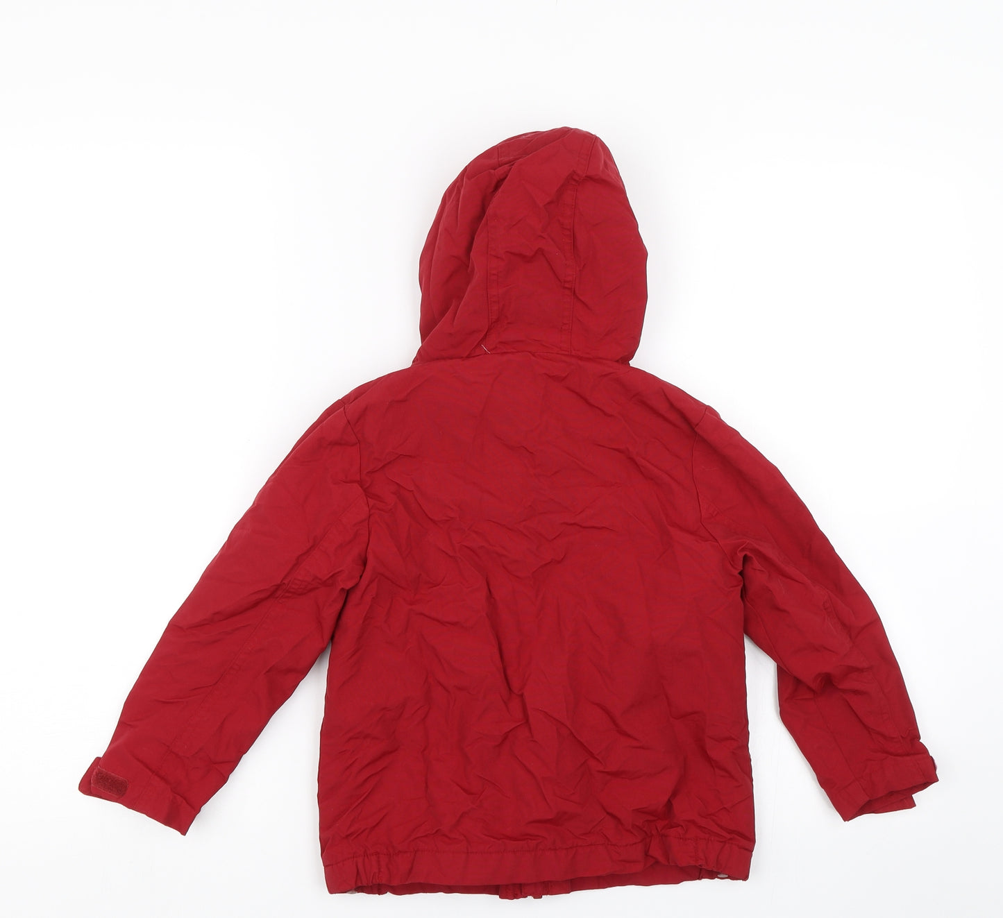 TU Boys Red   Rain Coat Coat Size 5-6 Years