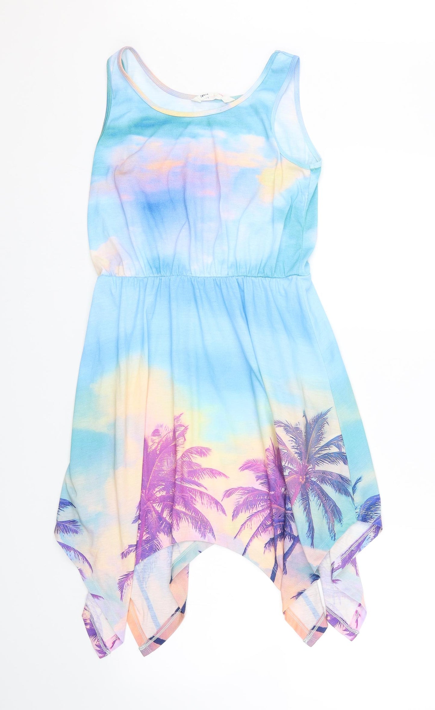 H&M Girls Multicoloured Floral  Tank Dress  Size 11-12 Years  - Summer