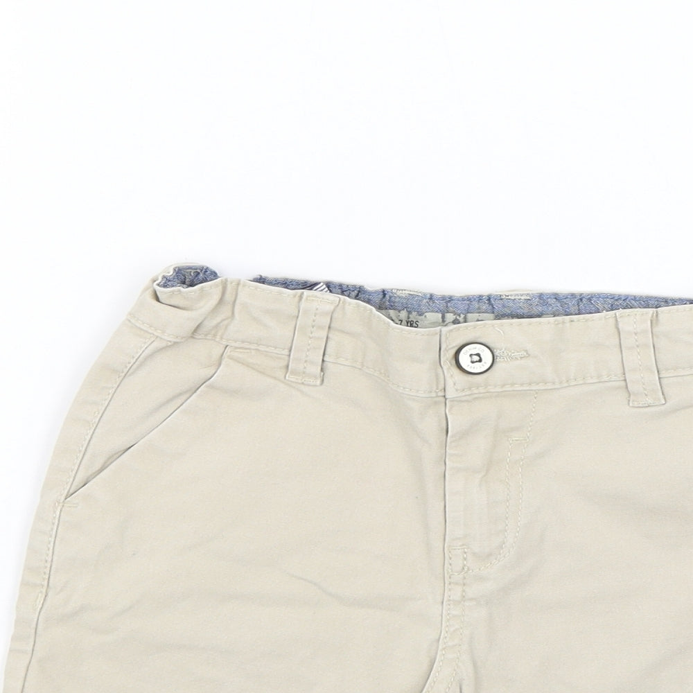 Primark Boys Beige   Bermuda Shorts Size 6-7 Years - Summer