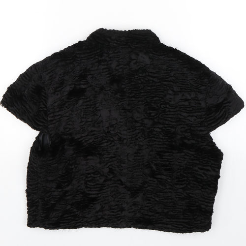 Monsoon Womens Black   Cape Jumper Size 10