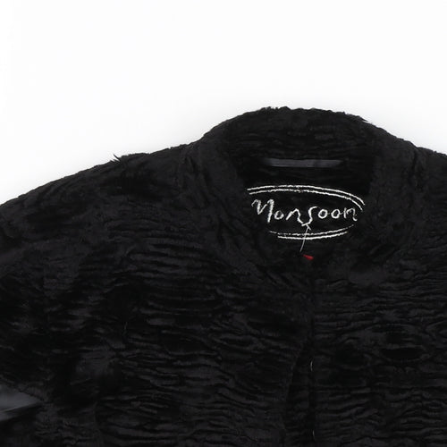 Monsoon Womens Black   Cape Jumper Size 10
