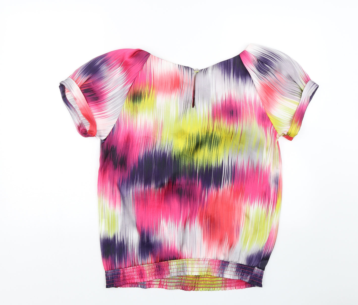 K&D Womens Multicoloured   Basic Blouse Size 16