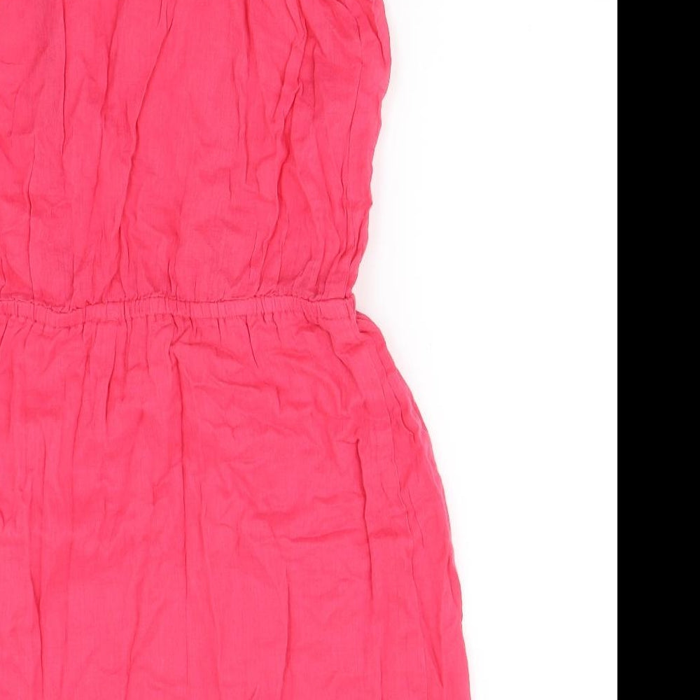 Accessorize Womens Pink   Tank Dress  Size L  - Summer