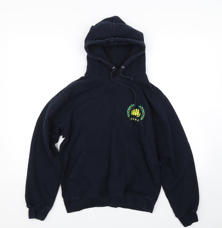 Awdis Boys Blue Pullover Hoodie Size 12-13 Years