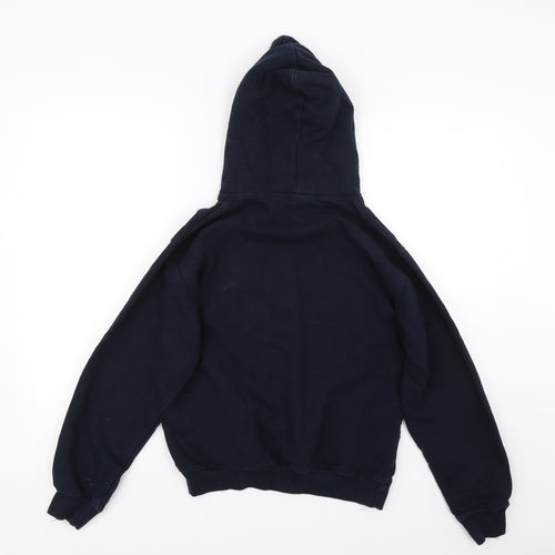 Awdis Boys Blue   Pullover Hoodie Size 12-13 Years
