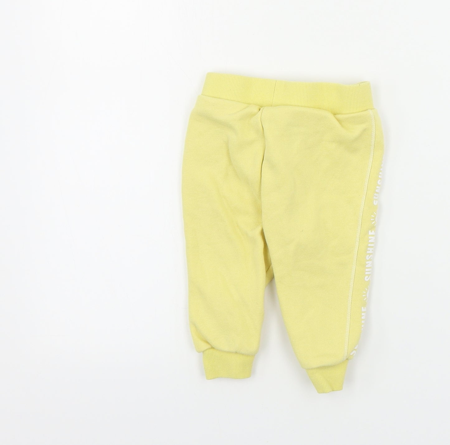 Primark  Boys Yellow   Sweatpants Trousers Size 6-9 Months