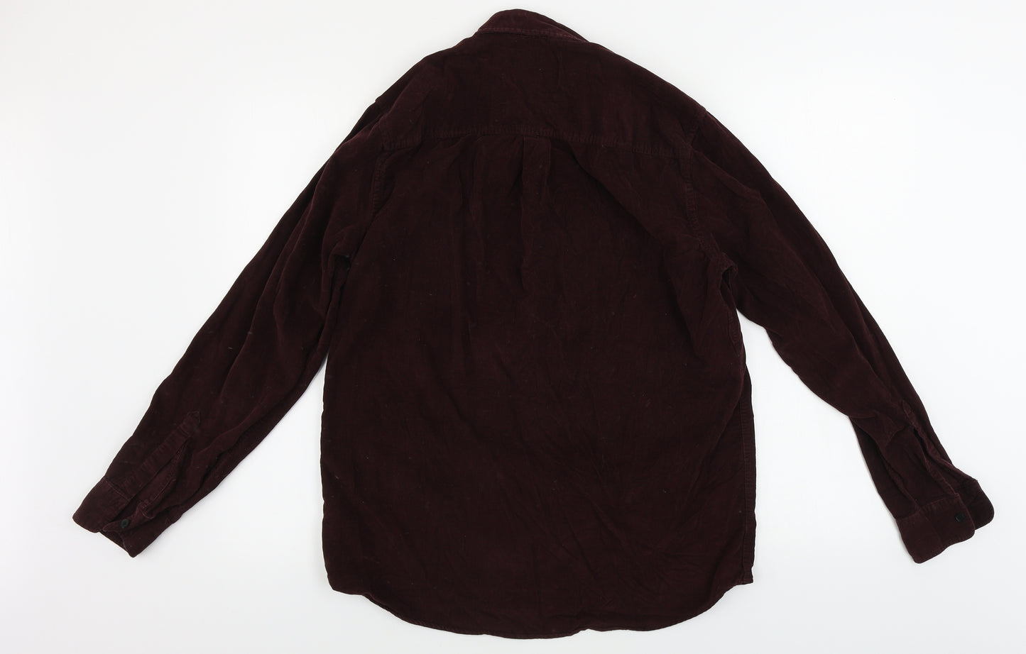 Topman  Mens Brown    Button-Up Size M