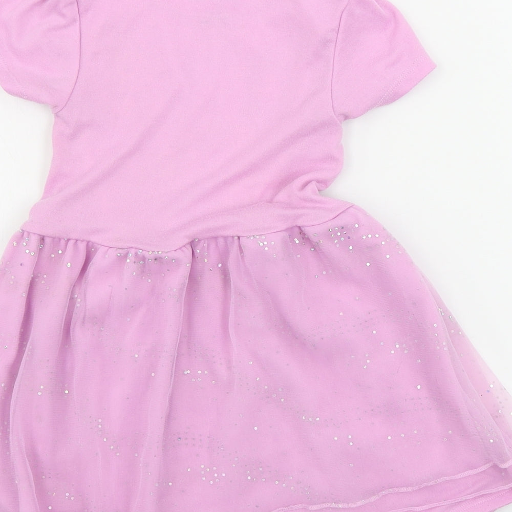 Disney  Girls Pink   A-Line  Size 3-4 Years