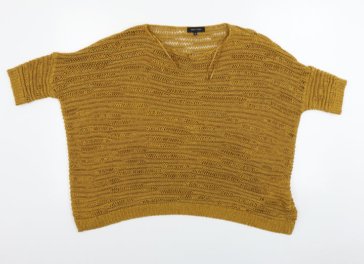 New Look Womens Brown   Pullover Jumper Size M