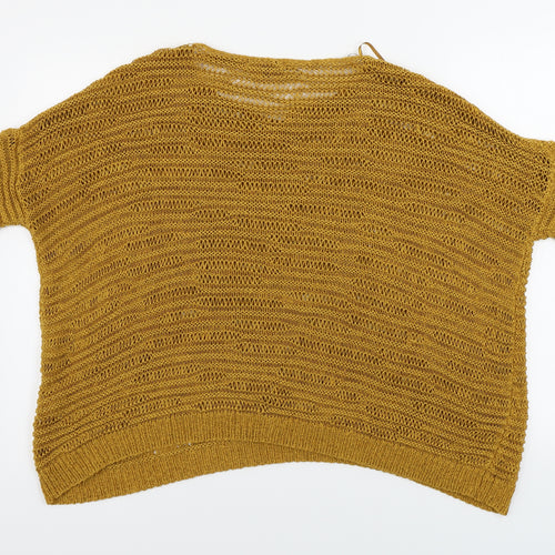 New Look Womens Brown   Pullover Jumper Size M