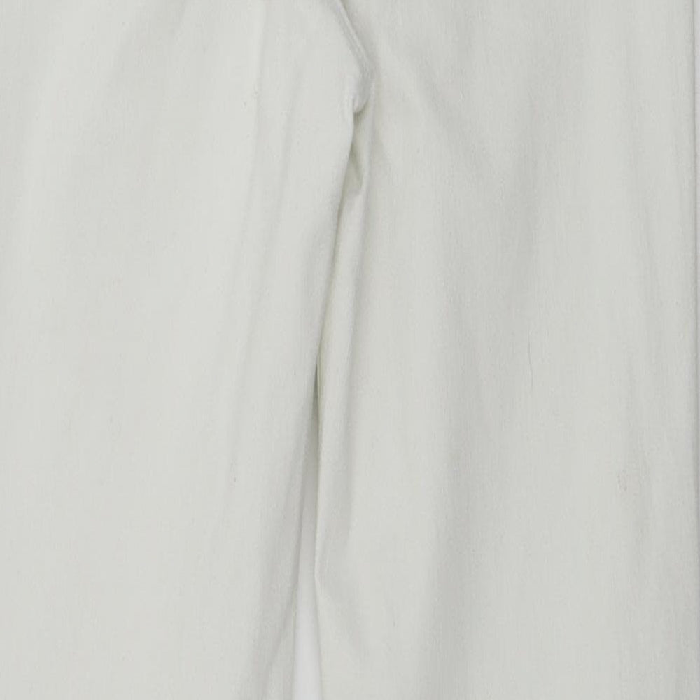 Marks and Spencer  Womens White   Skinny Jeans Size 8 L26 in