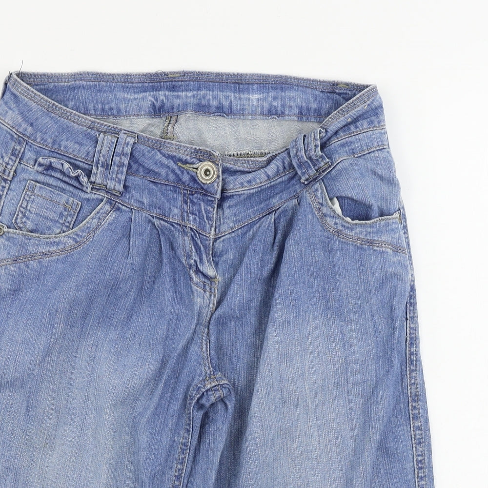 Dorothy Perkins  Womens Blue   Cropped Jeans Size 10