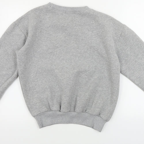 Boohoo  Womens Grey   Pullover Jumper Size 8
