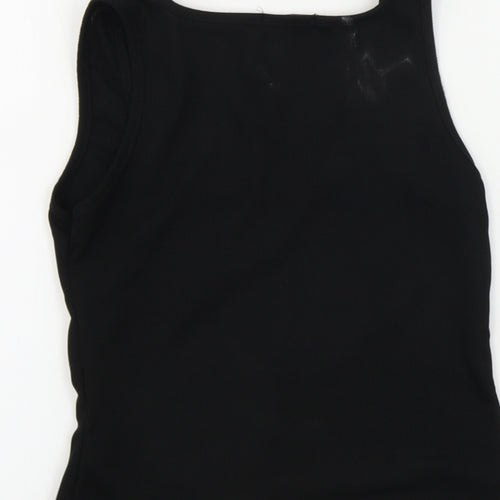 Boohoo  Womens Black   Basic T-Shirt Size 6