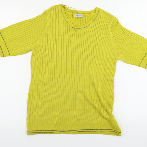 Marks and Spencer  Womens Yellow   Pullover Jumper Size 16