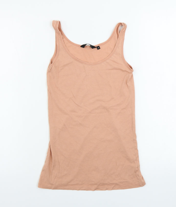 New Look Womens Pink Basic T-Shirt Size 6