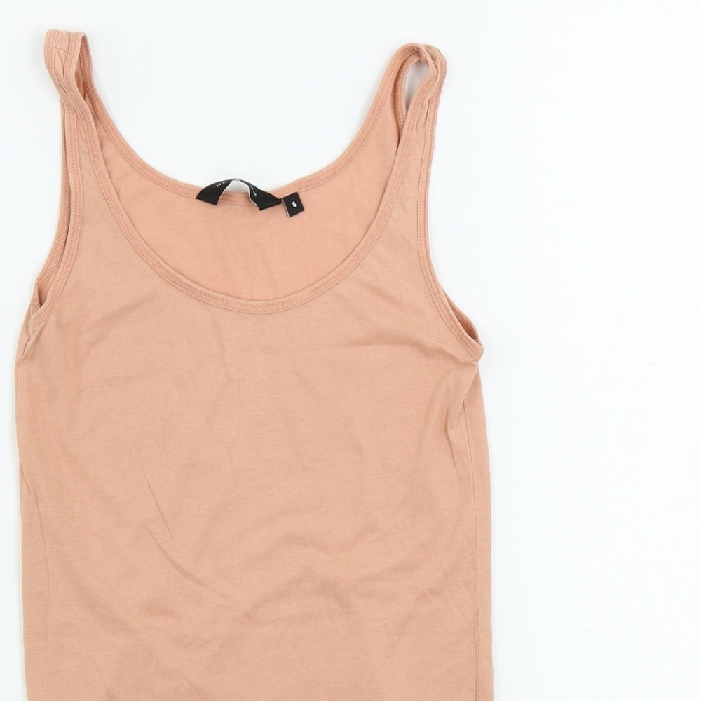 New Look  Womens Pink   Basic T-Shirt Size 6