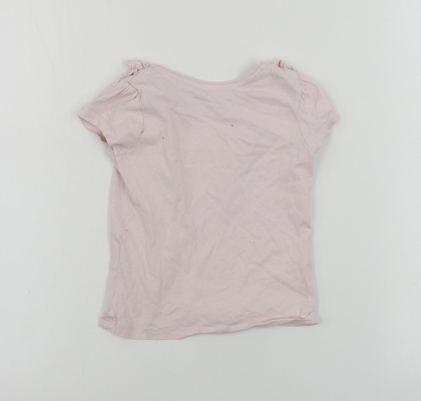 Primark  Girls Pink   Basic T-Shirt Size 2-3 Years