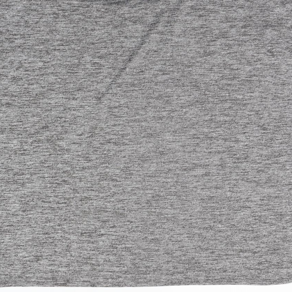 Matalan Womens Grey Geometric  Basic T-Shirt Size XL