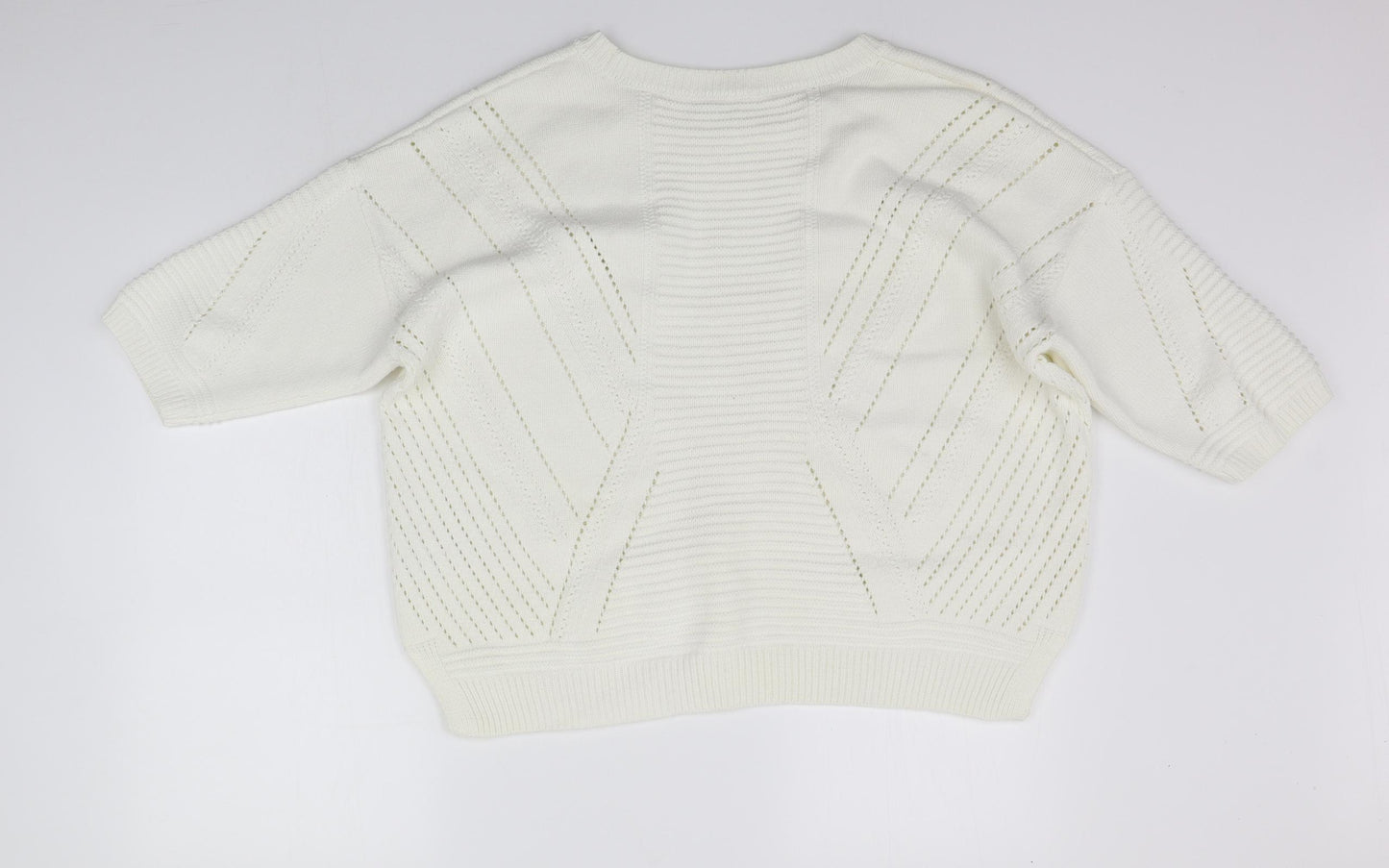TU Womens White   Pullover Jumper Size 20  - washable mark