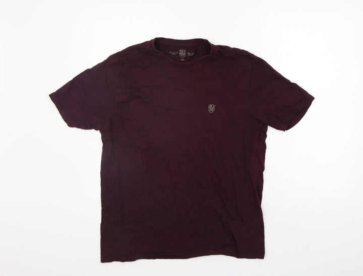 883 Police Womens Purple   Basic Polo Size L