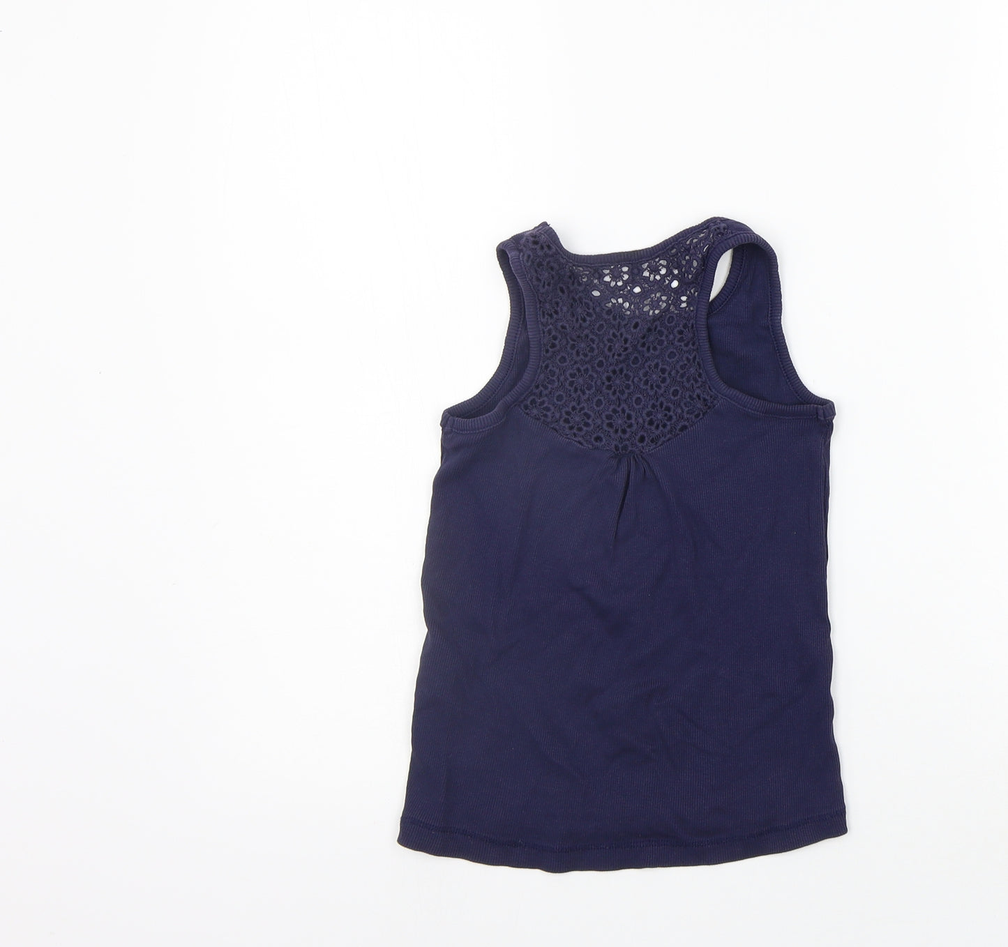 George Girls Blue   Basic Tank Size 7-8 Years