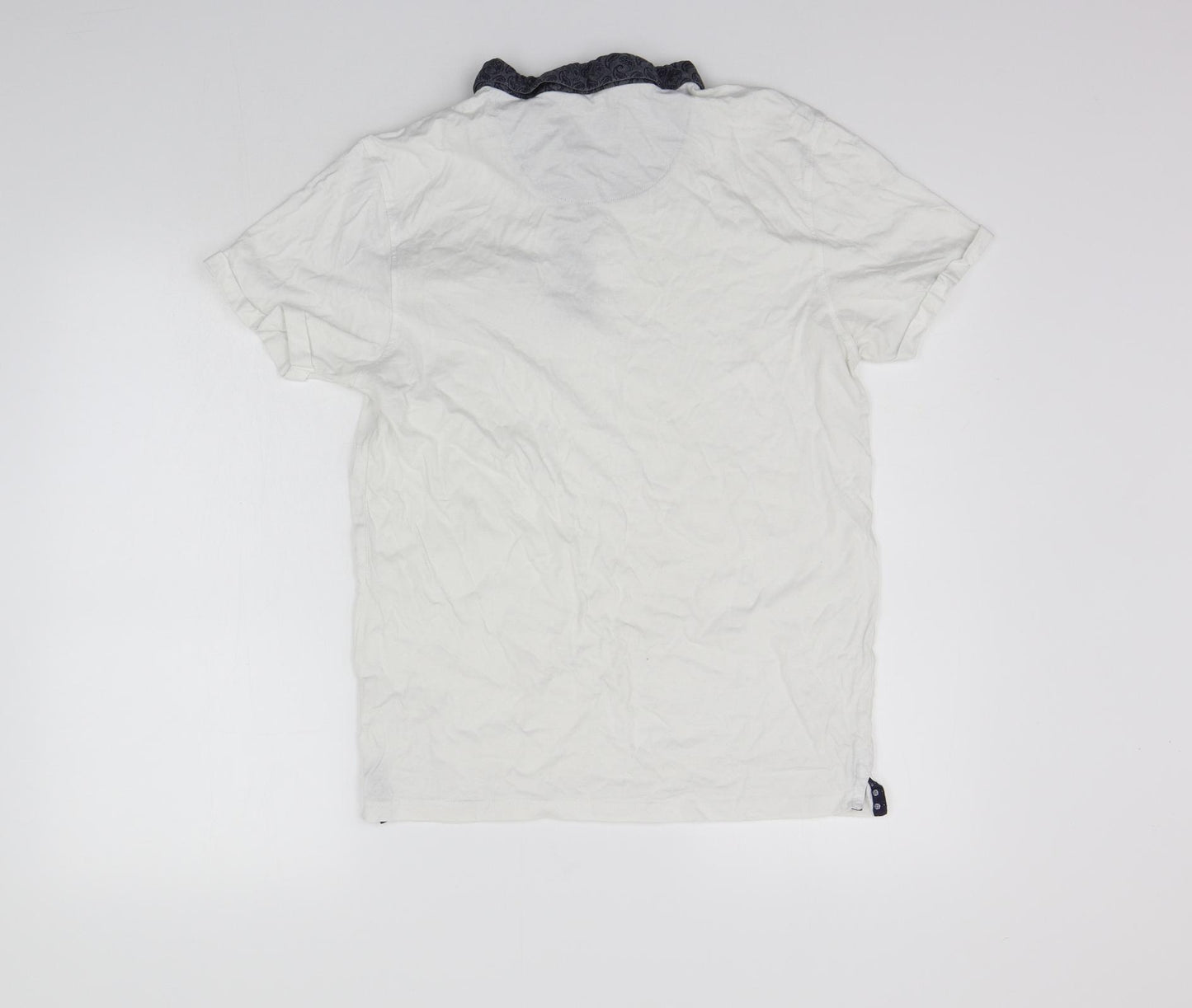 Twisted Soul Womens White   Basic Button-Up Size M