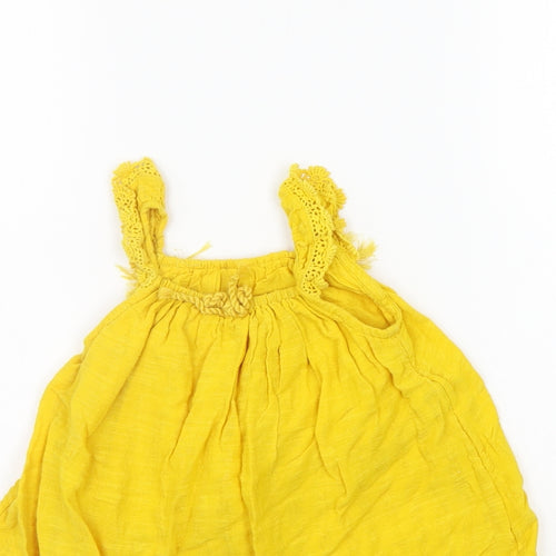 Matalan Girls Yellow   A-Line  Size 9-12 Months