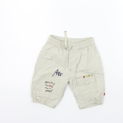 Mothercare Girls Beige   Cargo Trousers Size 0-3 Months