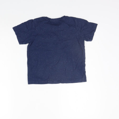 Matalan Girls Blue   Basic T-Shirt Size 6 Years