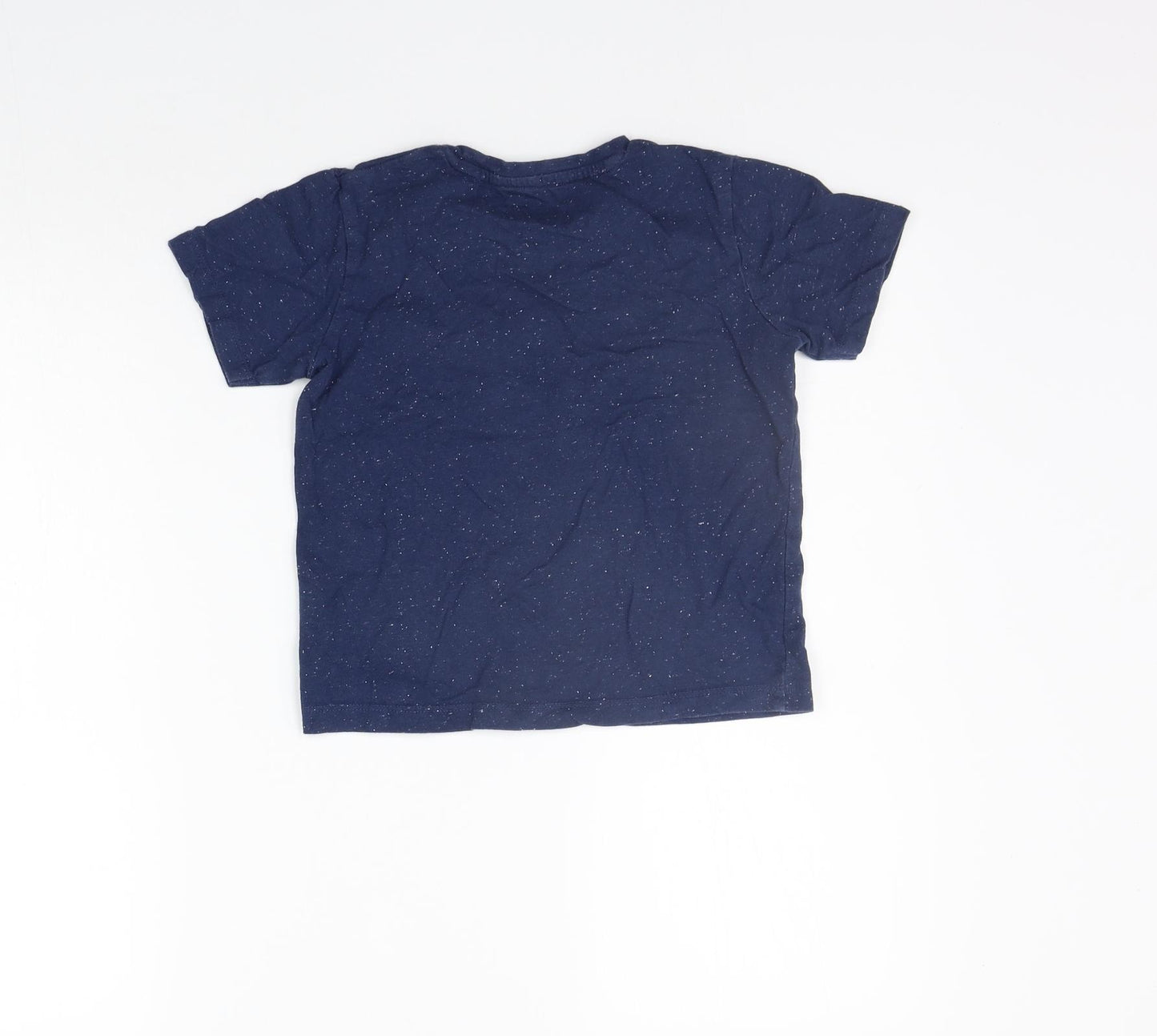 Matalan Girls Blue   Basic T-Shirt Size 6 Years