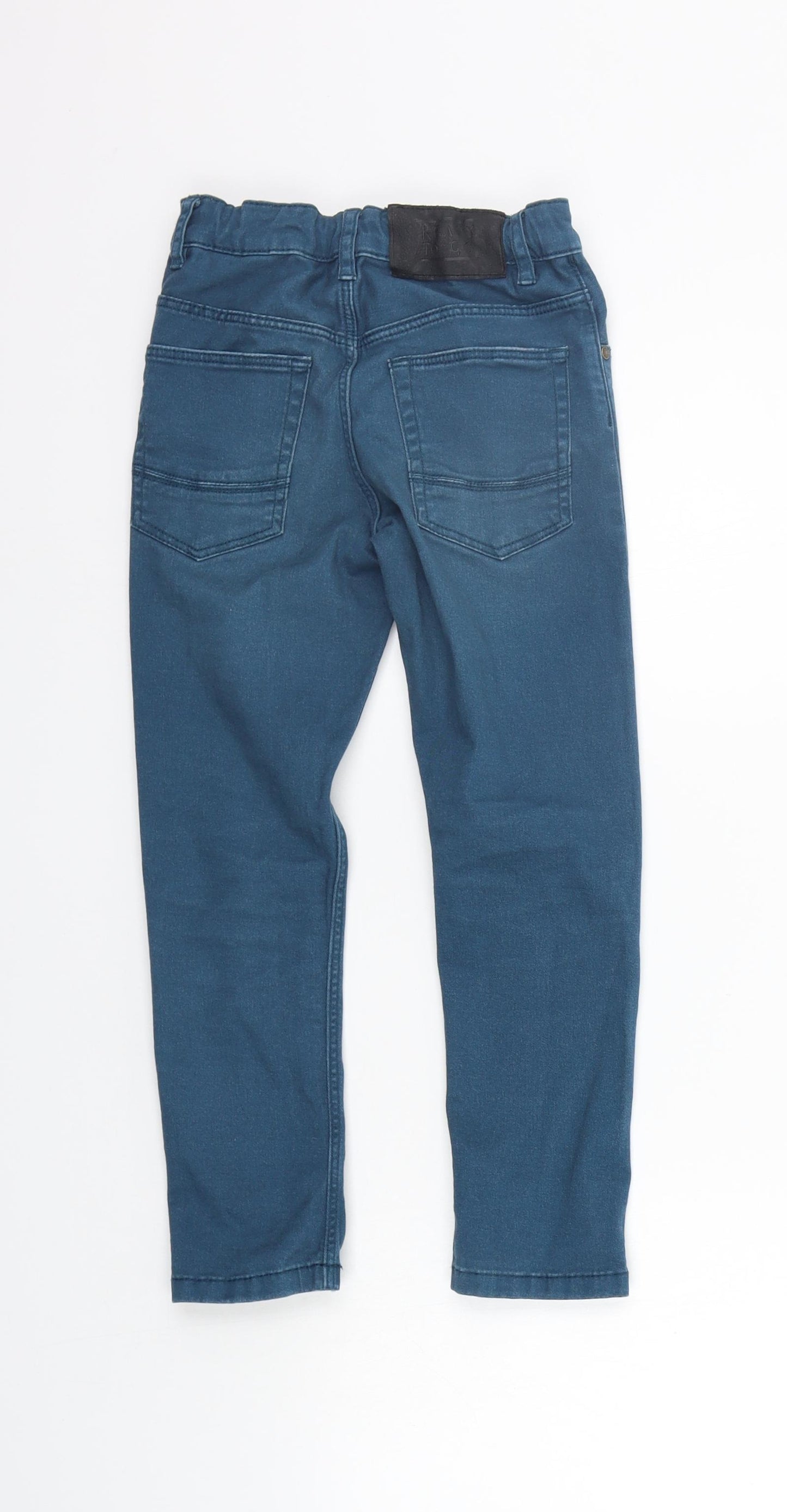 H&M Girls Blue   Chino Trousers Size 6-7 Years