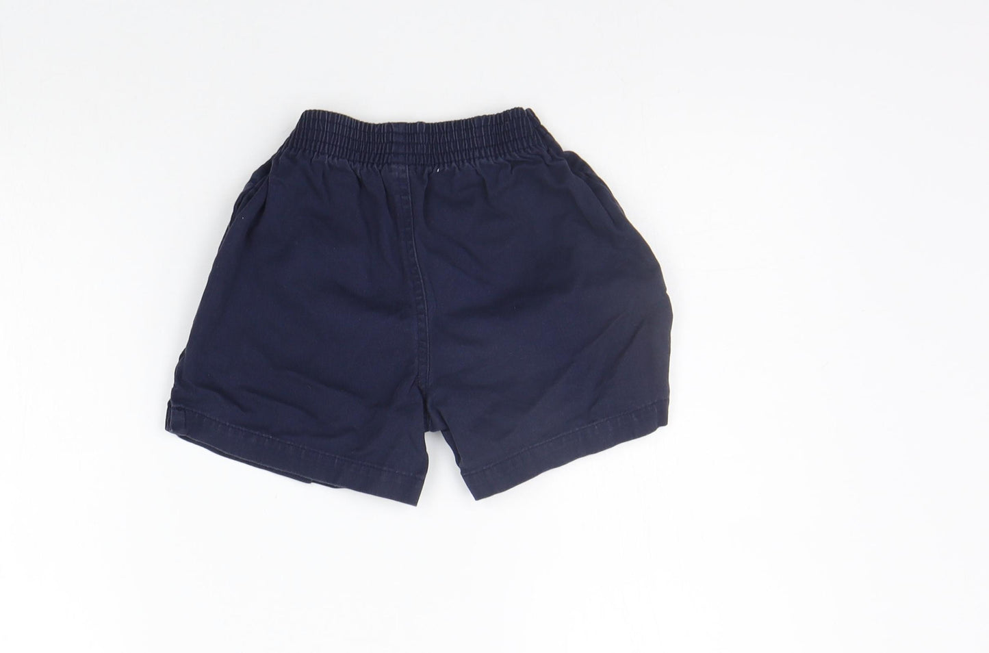 George Girls Blue   Chino Shorts Size 4-5 Years - Elastic Waist Band