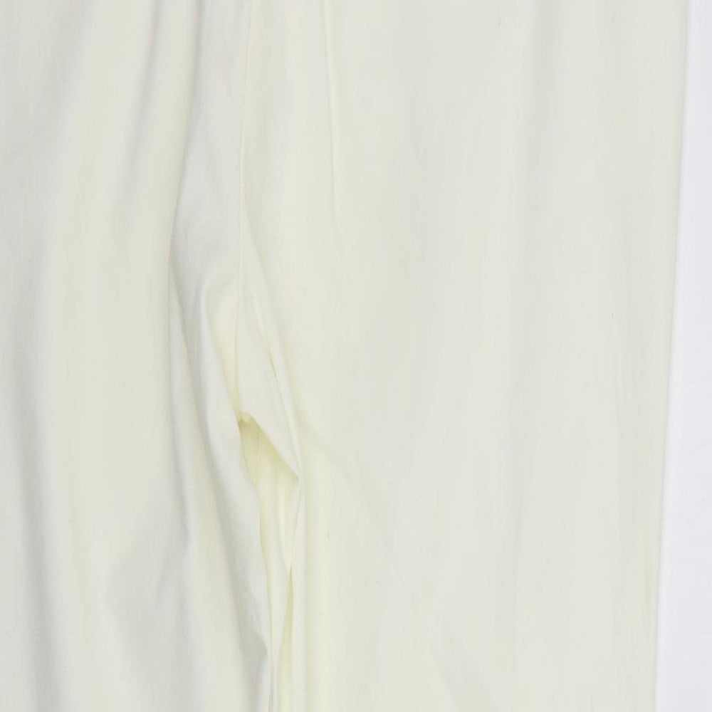 NEXT Womens White   Trousers  Size 18 L24 in