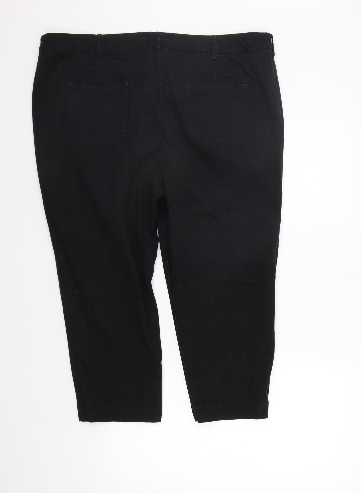 Bonmarché Womens Black   Trousers  Size 18 L22 in