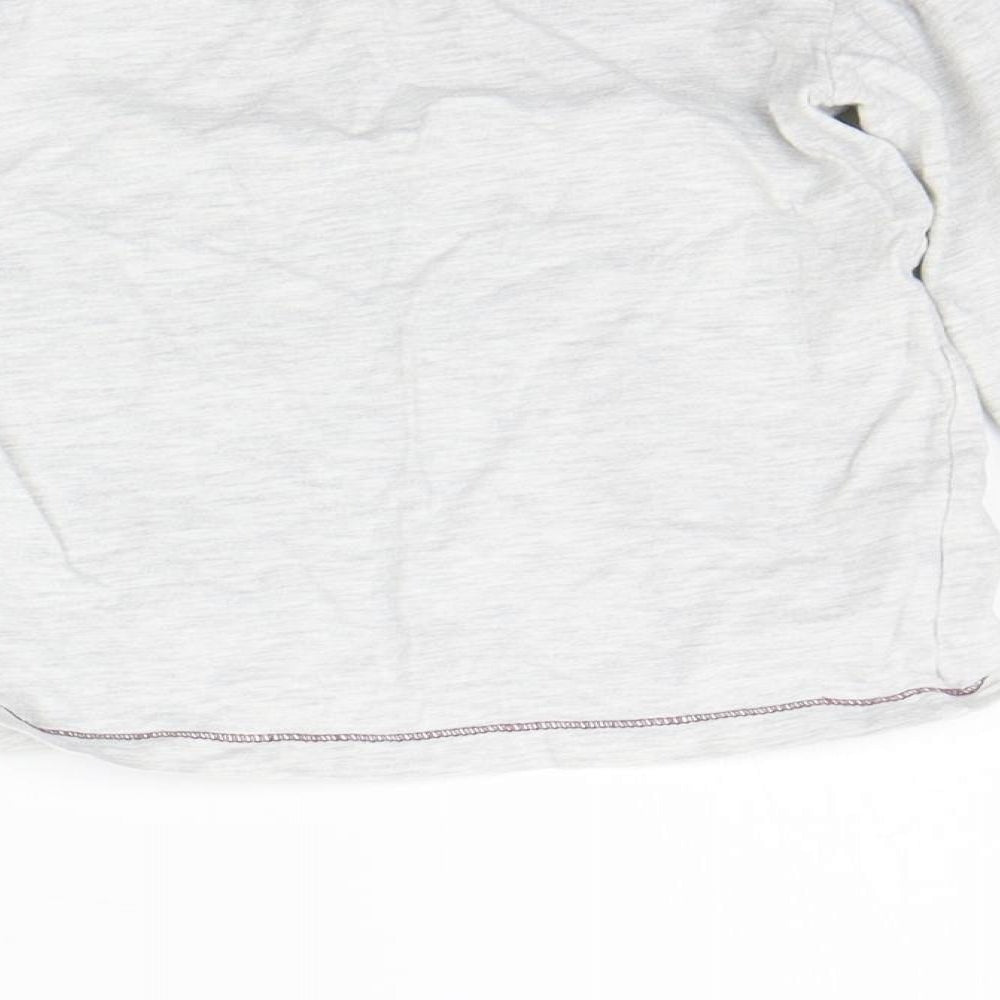 Matalan Girls White   Basic T-Shirt Size 4-5 Years