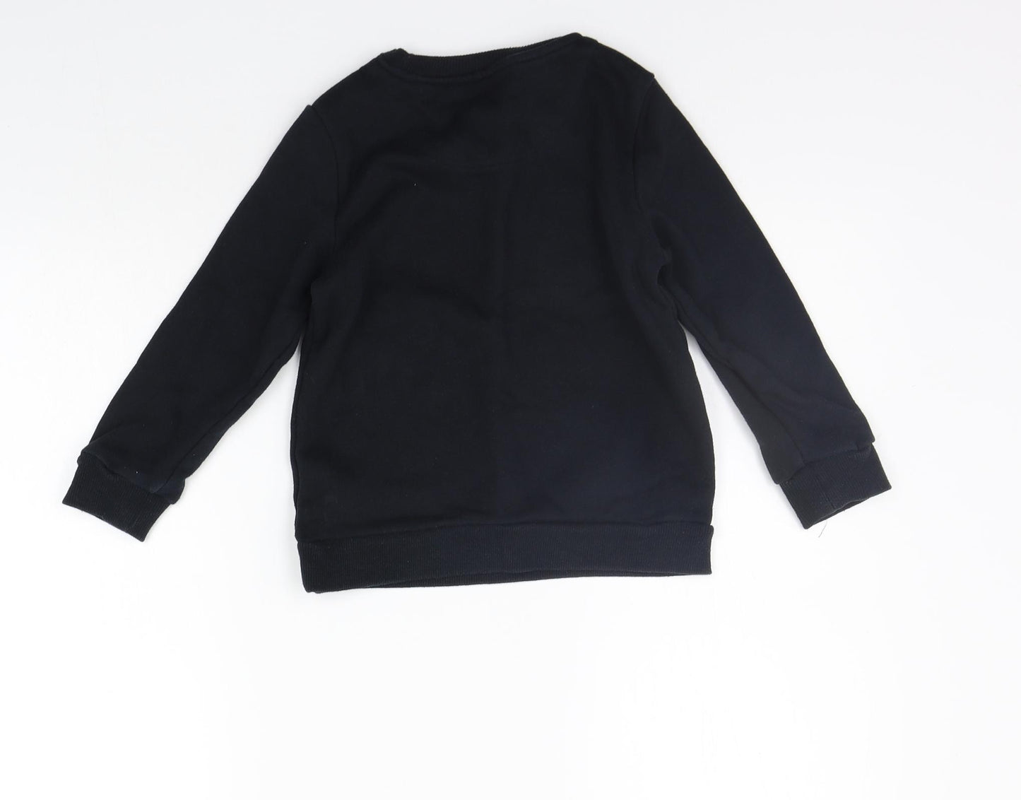 F&F Girls Black   Pullover Jumper Size 5-6 Years  - Skeleton