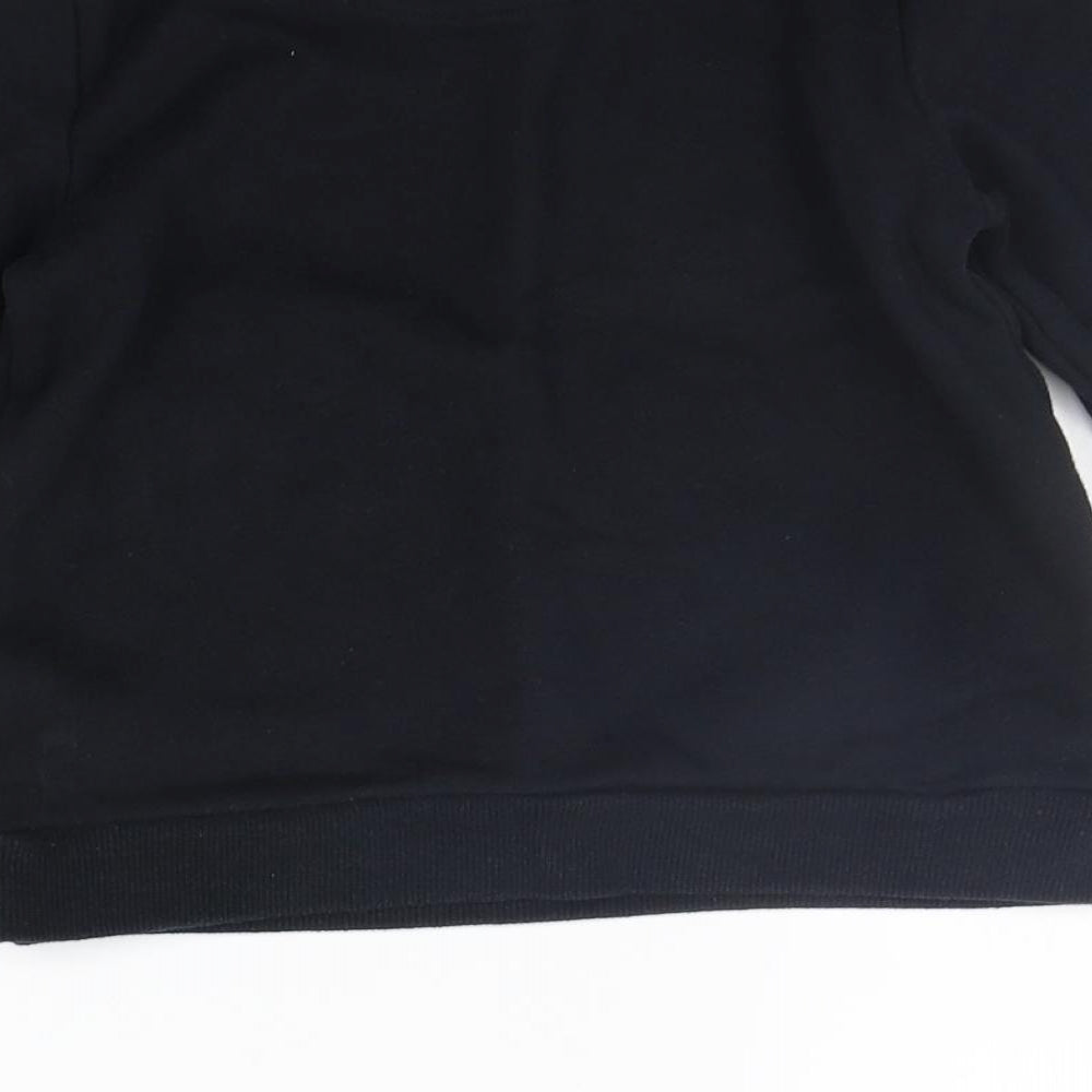 F&F Girls Black   Pullover Jumper Size 5-6 Years  - Skeleton