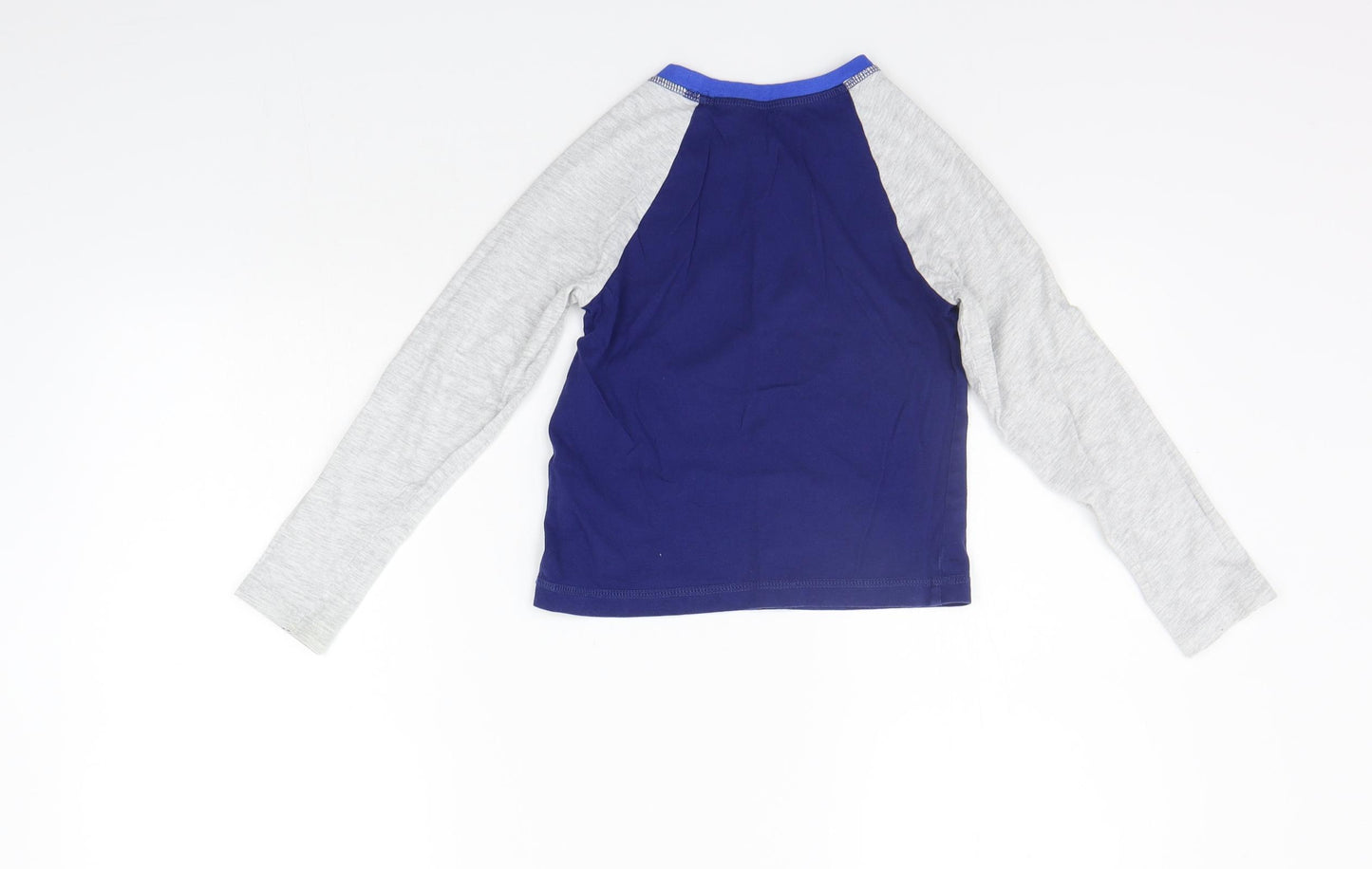 George Girls Blue   Basic T-Shirt Size 4-5 Years