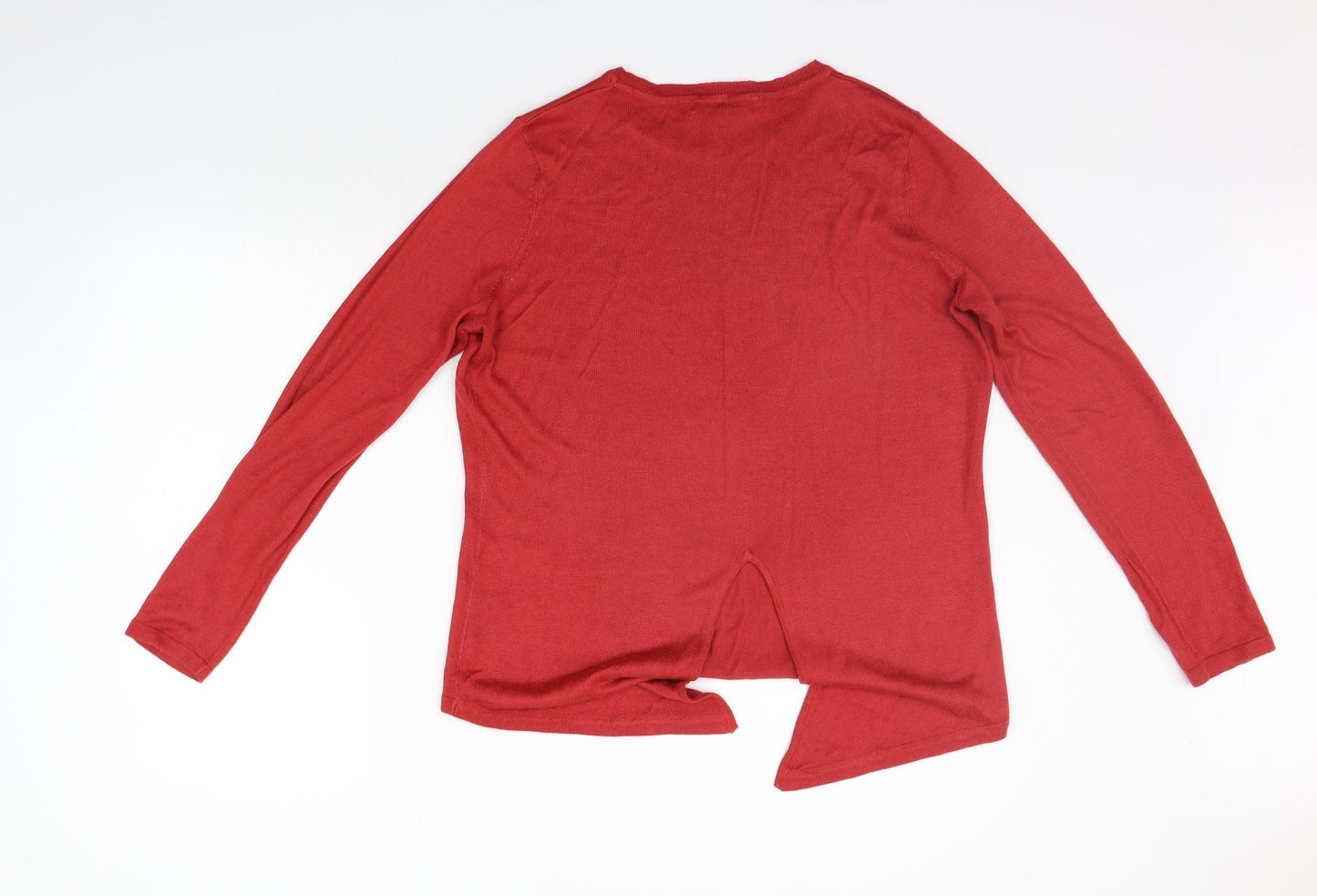 Very Womens Red   Basic T-Shirt Size 16