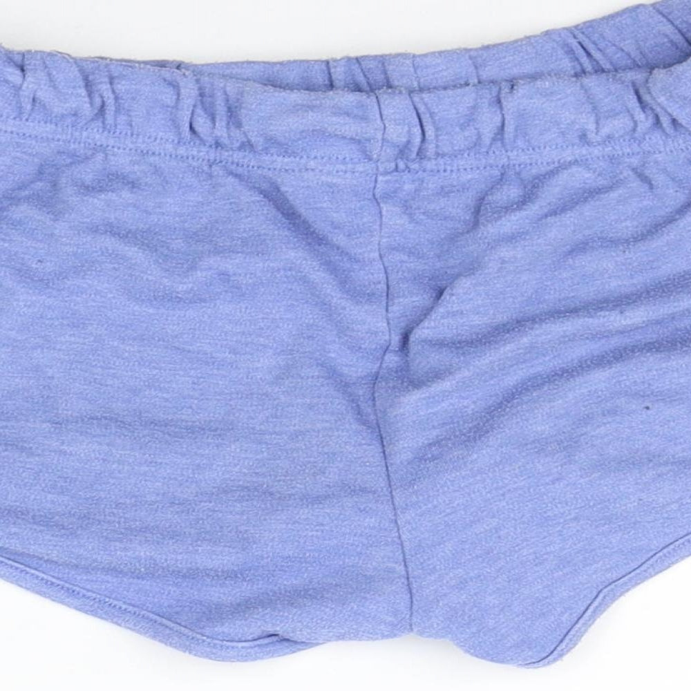 Topshop Womens Blue   Cut-Off Shorts Size 8