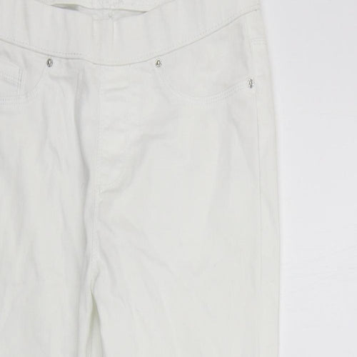 365 Womens White   Trousers  Size 10 L20 in - washable mark
