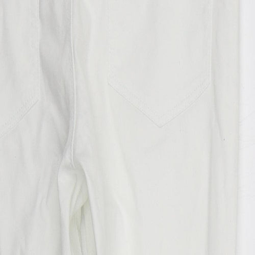 365 Womens White   Trousers  Size 10 L20 in - washable mark
