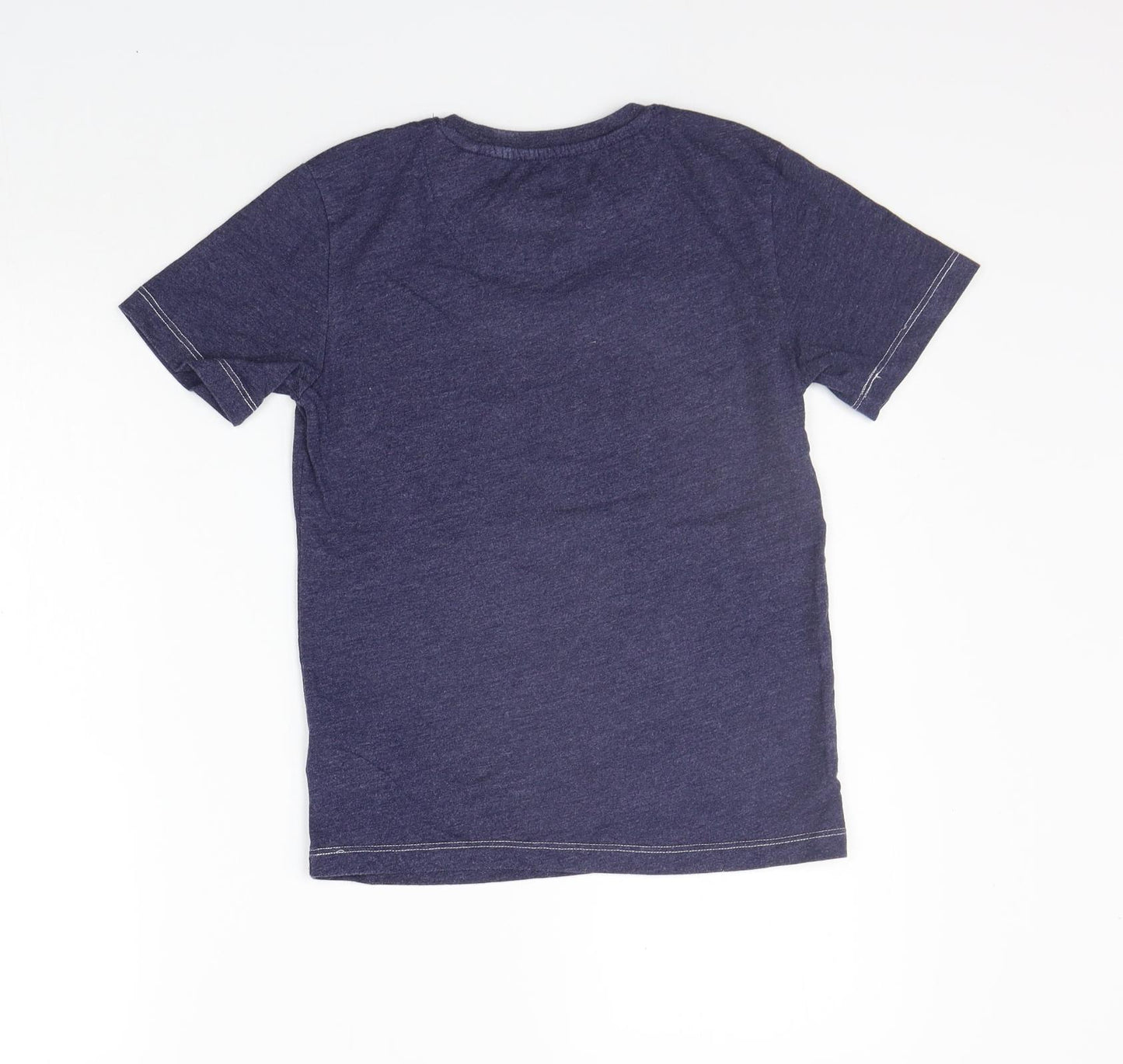 DEBNHAMS Boys Blue   Basic T-Shirt Size 7-8 Years