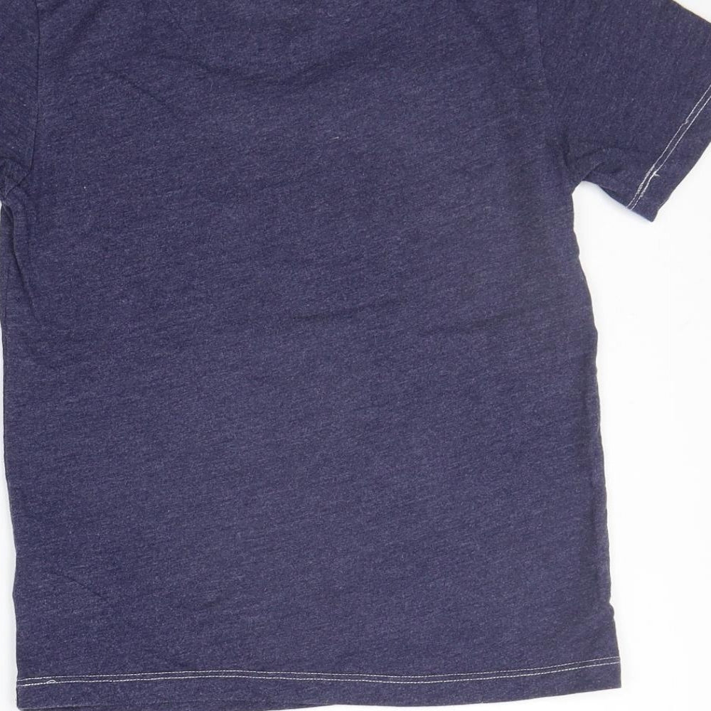 DEBNHAMS Boys Blue   Basic T-Shirt Size 7-8 Years