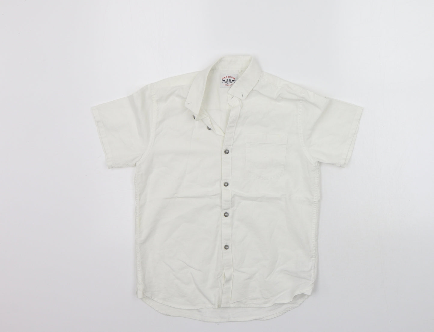 NEXT Girls White   Basic Polo Size 9 Years